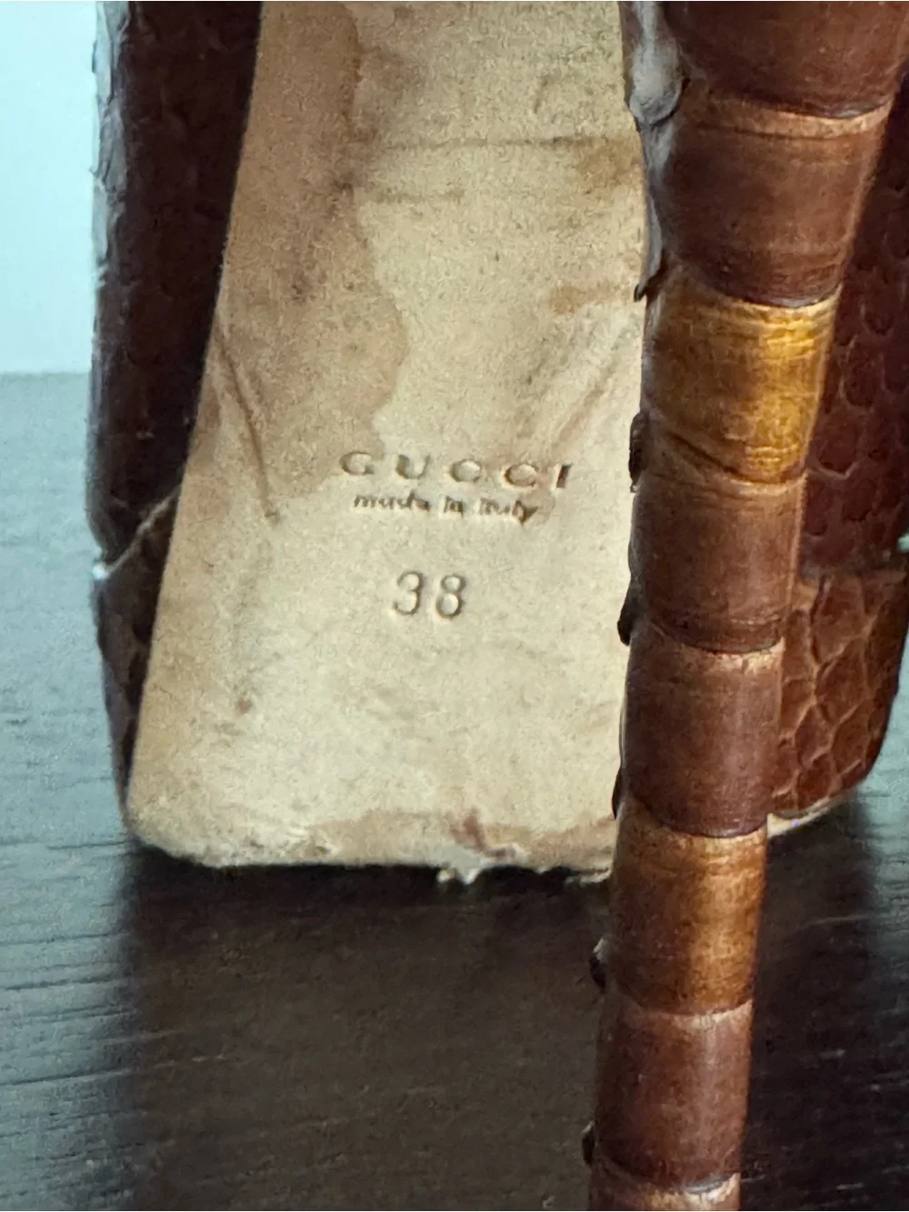 Gucci authentic stiletto
